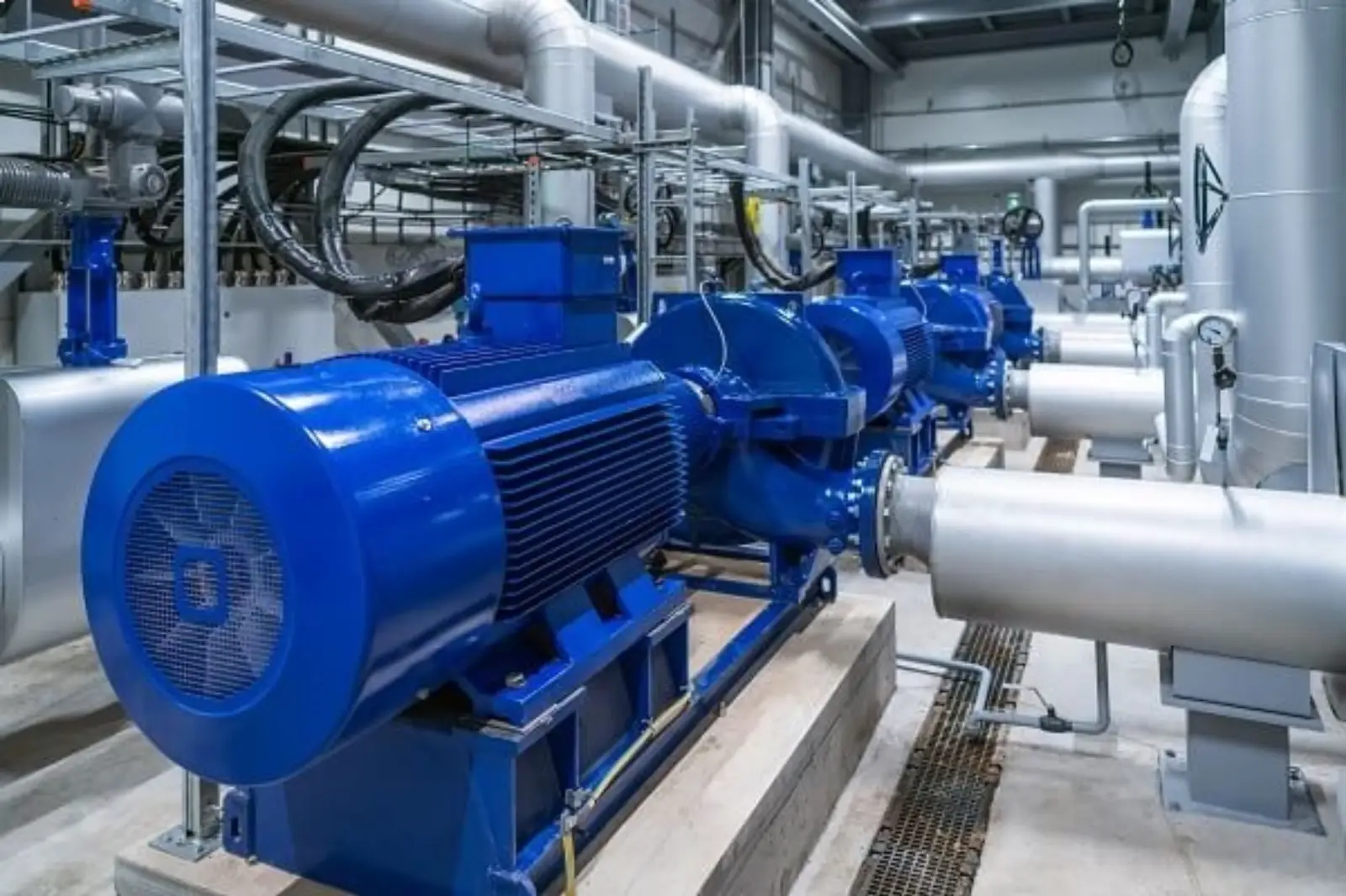 Renovation and construction works at the pumping station in Hajigabul. Year 2022